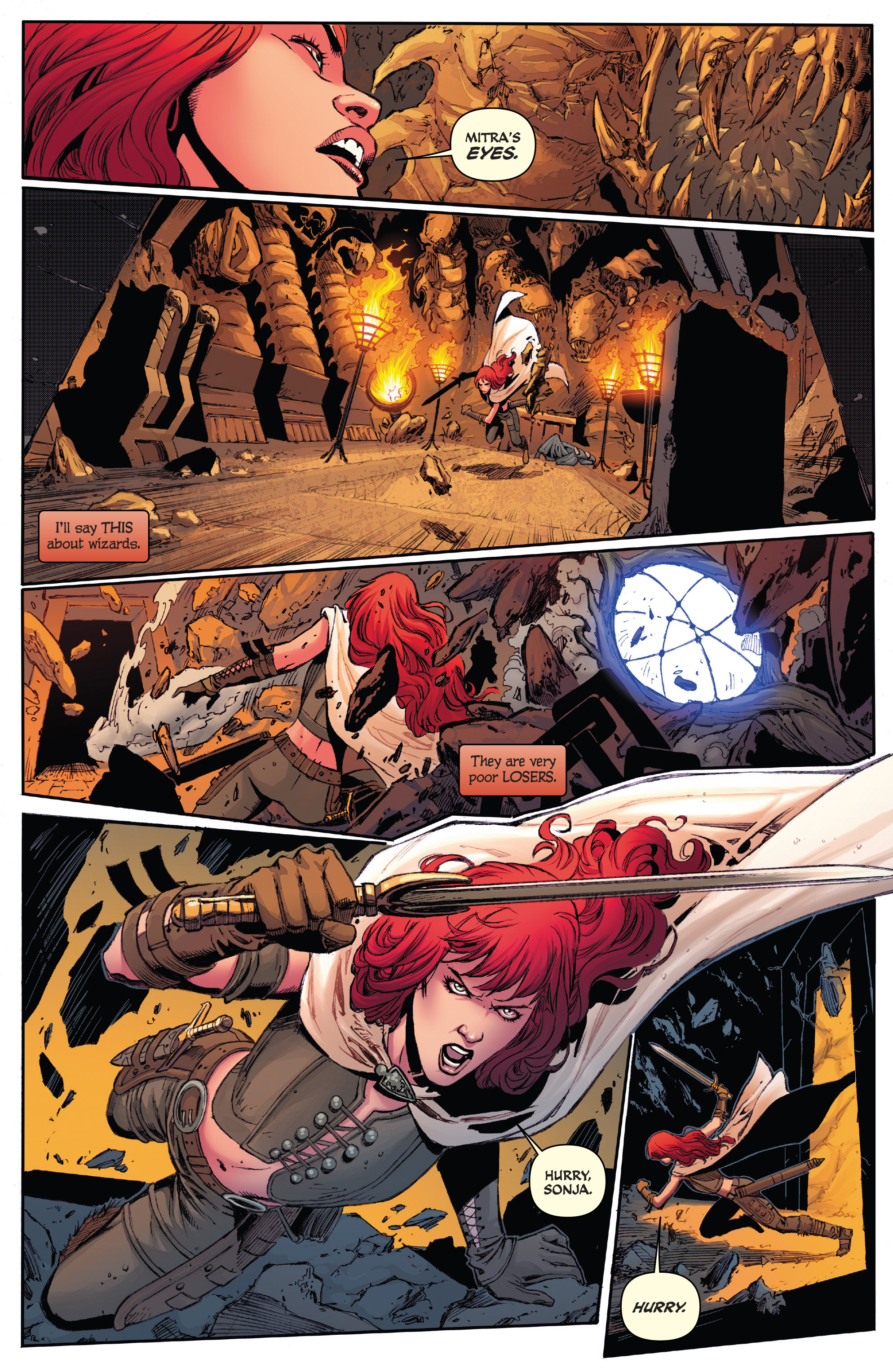 Read online Red Sonja (2013) comic -  Issue #13 - 11