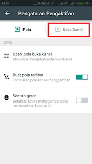 Cara Mengunci Aplikasi di Android Menggunakan AppLock Pilih kata sandi untuk membuat password