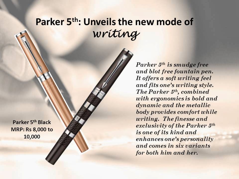 Parker 5th - A New Mode For Writing