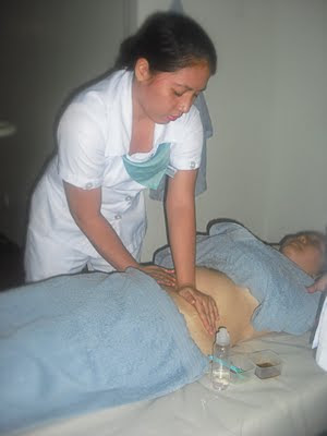 slimming treatment massage