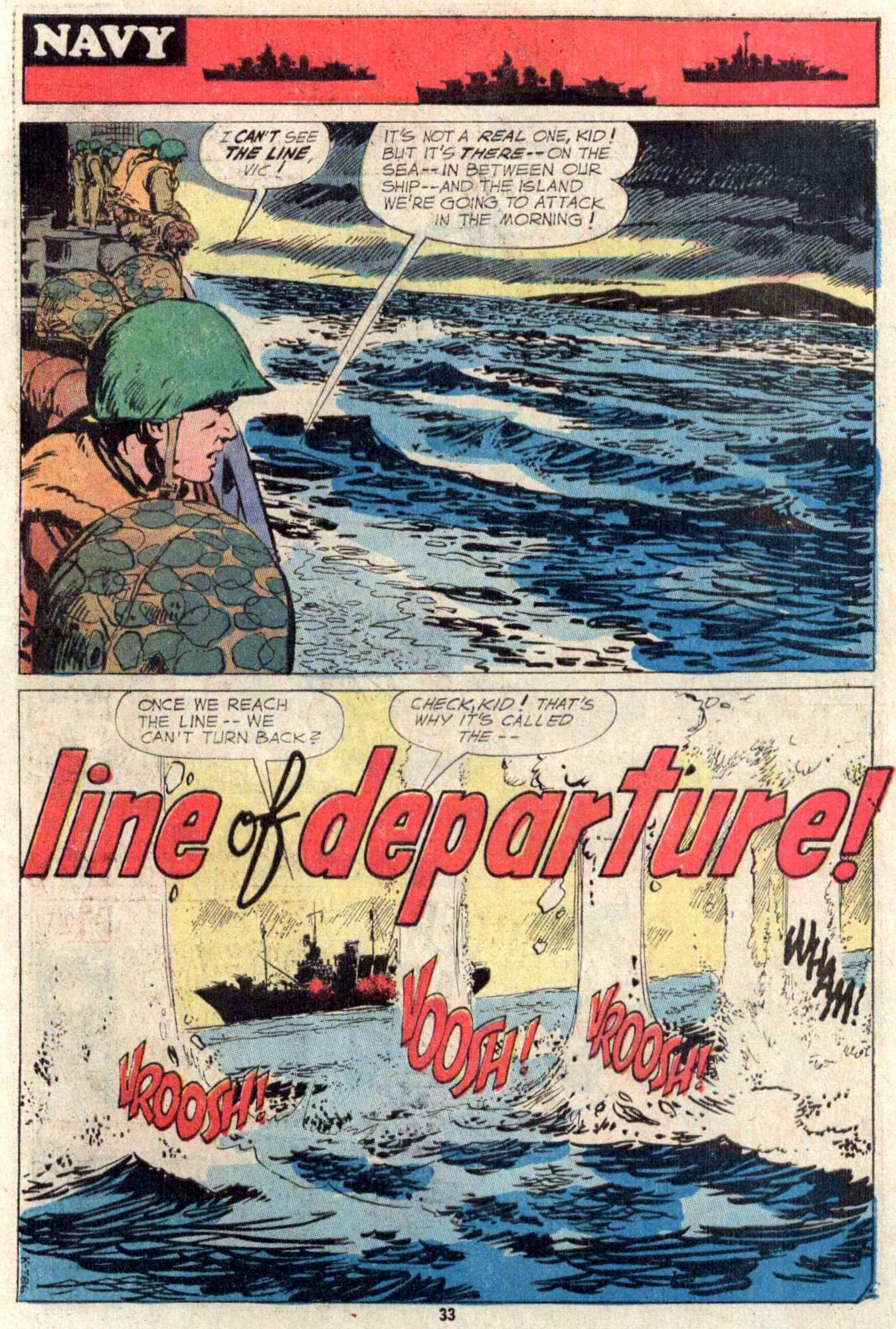 Read online Our Army at War (1952) comic -  Issue #242 - 34