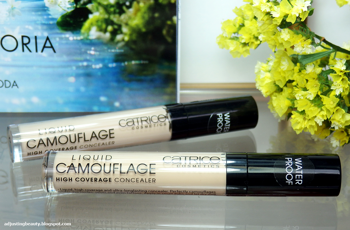 Review: Catrice Liquid Camouflage High Coverage Concealer (010 Porcellain  and 020 Light Beige) - Adjusting Beauty