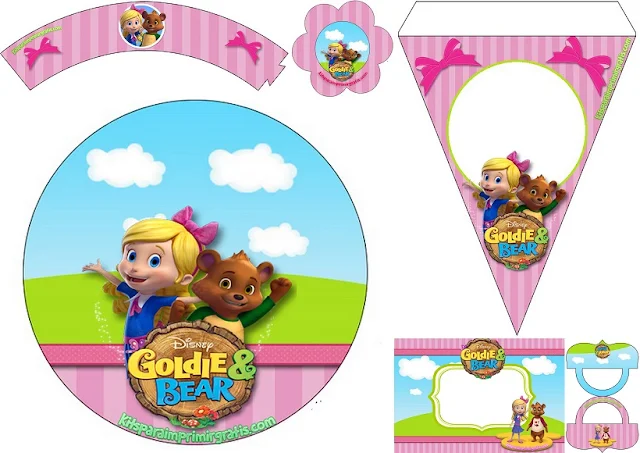 Goldie y el Oso: Mini Kit para Imprimir Gratis.