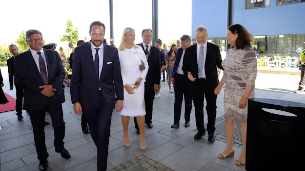 Prince Haakon and Princess Mette-Marit celebrated Grimstad’s 200th anniversary