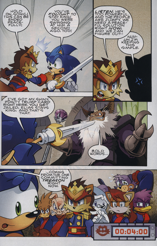 Read online Sonic The Hedgehog comic -  Issue #224 - 23