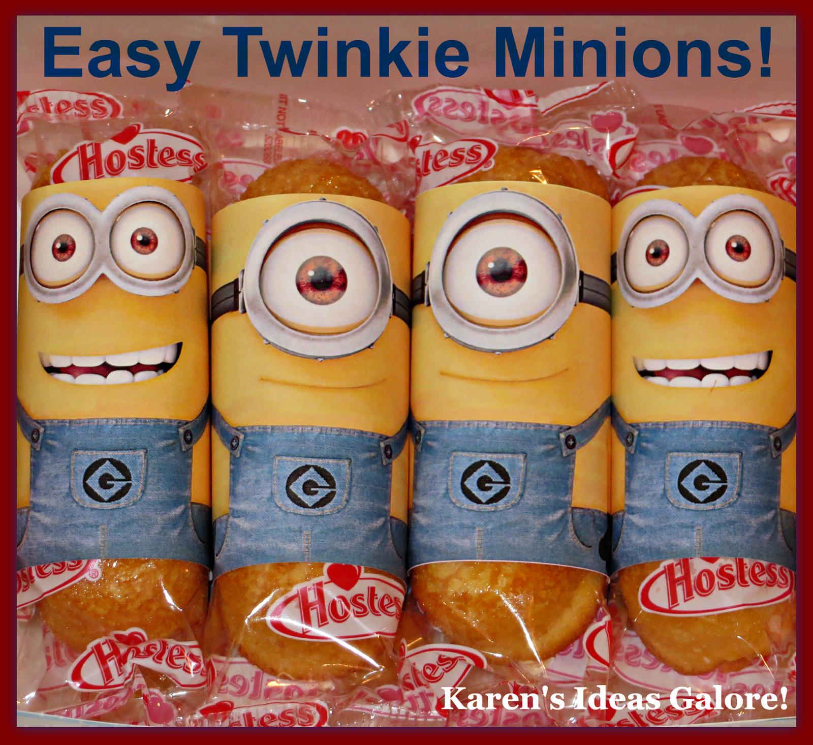 Twinkie Despicable Me Minion How to RKO Ideas Galore By Karen twinkie-despicable-me-minion-how-to-rko-ideas-galore-by-karen