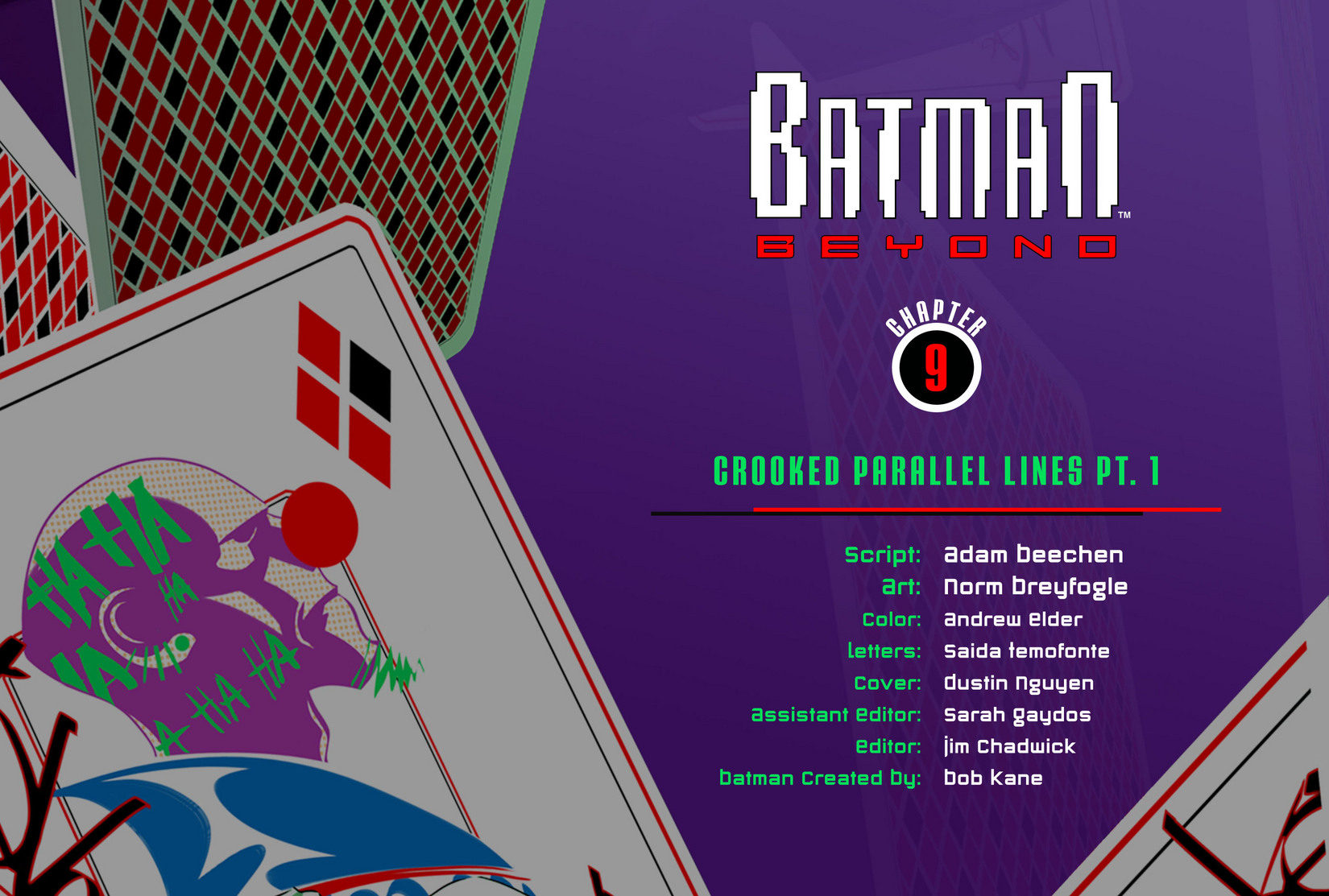 Read online Batman Beyond (2012) comic -  Issue #9 - 2