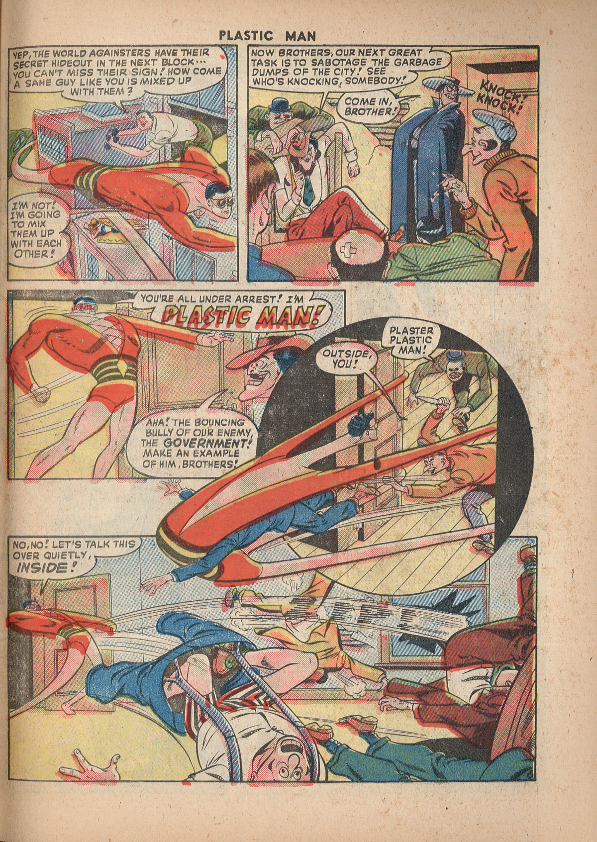 Read online Plastic Man (1943) comic -  Issue #15 - 41