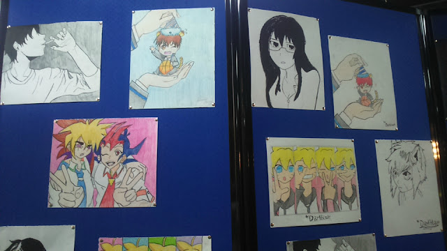 Exposición de dibujo manga en Panamá