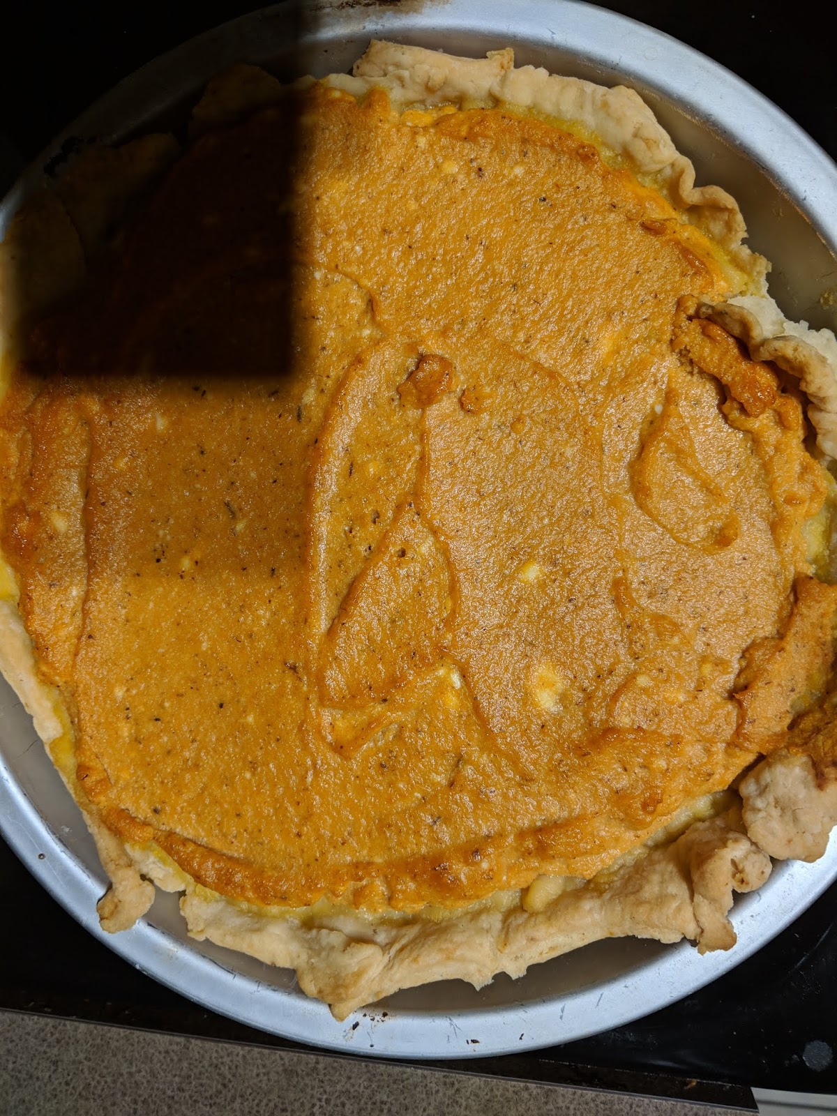 A BlindBaked Crust for a Pumpkin Ricotta Pie