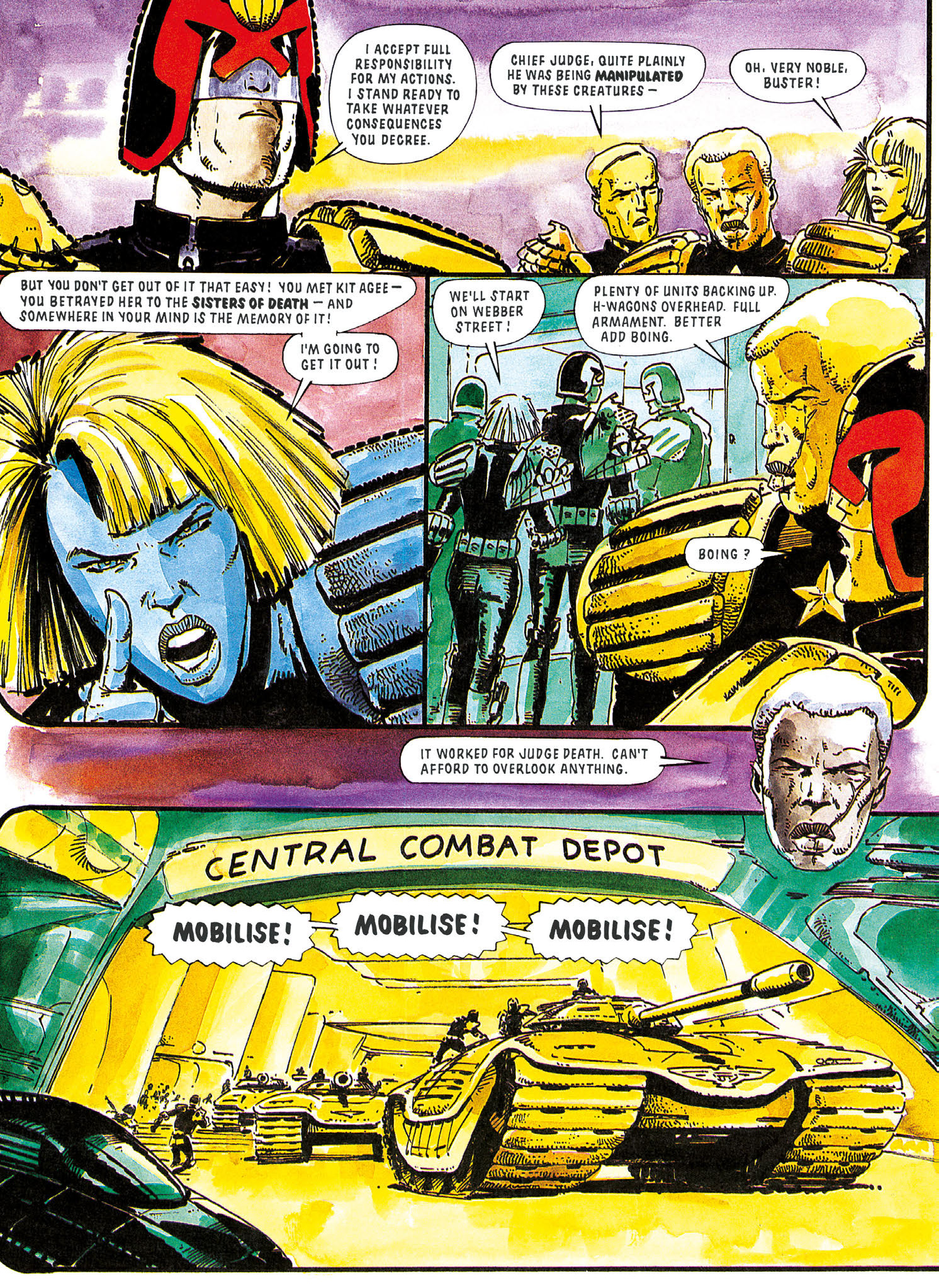 Read online Essential Judge Dredd: Necropolis comic -  Issue # TPB (Part 1) - 92