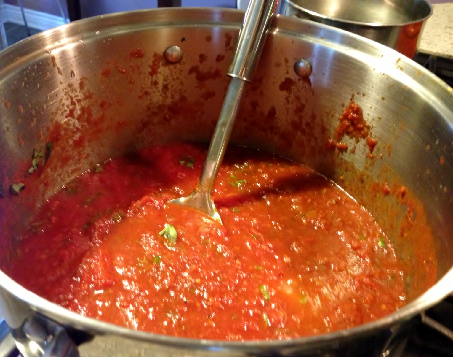 tina's beans recipe tomato basil sauce