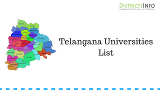 Telangana Universities List