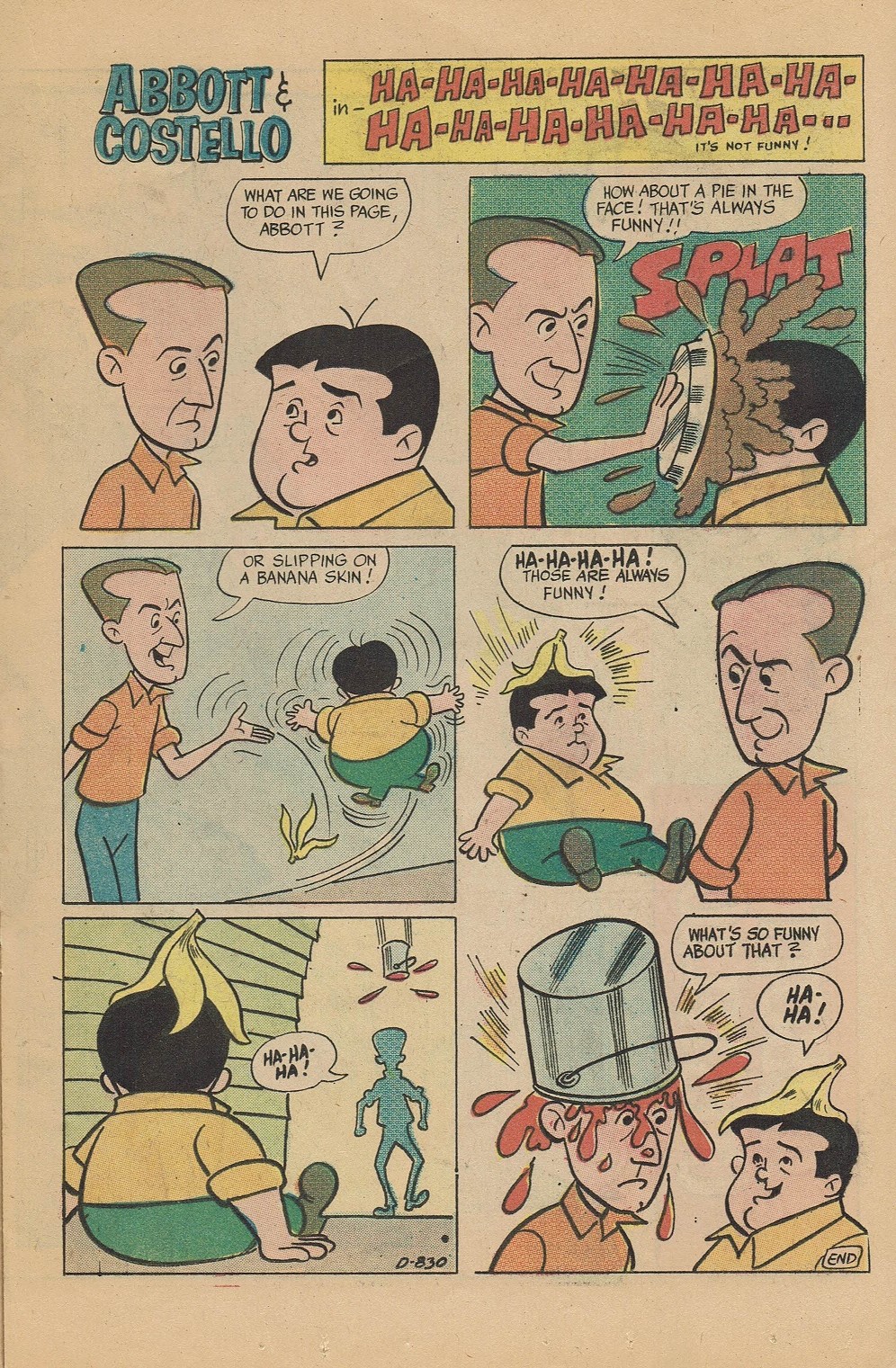 Read online Abbott & Costello comic -  Issue #20 - 17