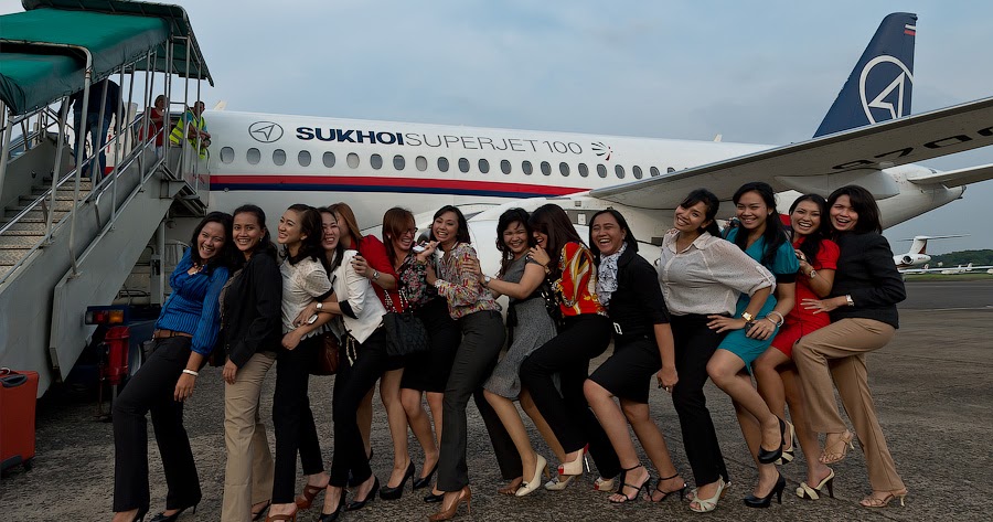 Sukhoi Superjet 100 Индонезия