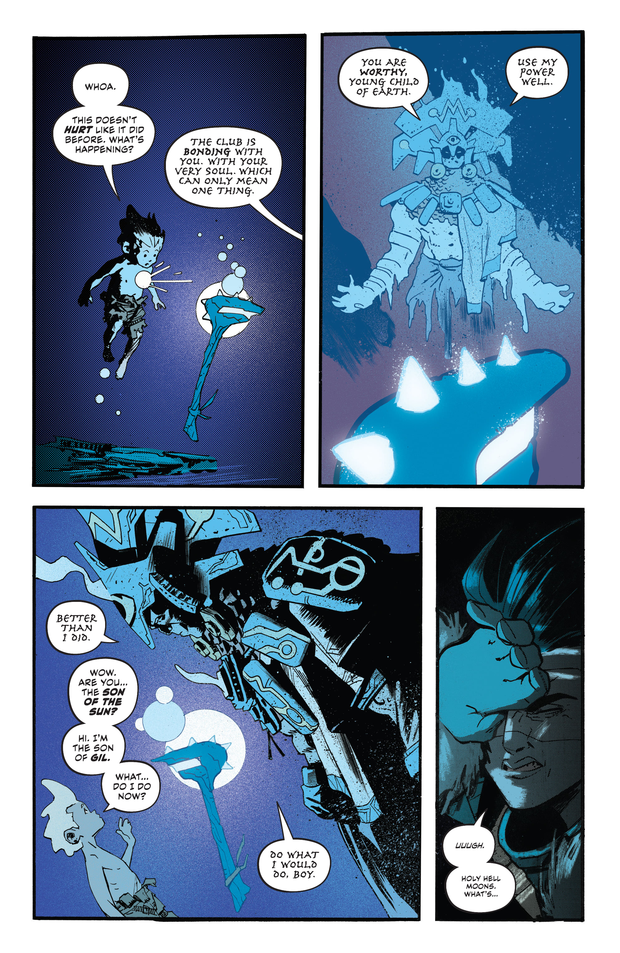Read online Sea of Stars comic -  Issue #8 - 9