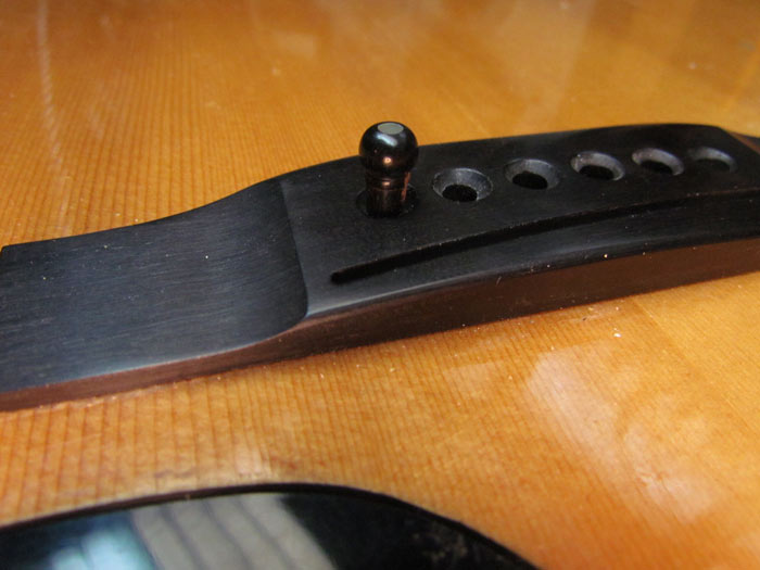 Final Setup on the Epiphone FT145 Acoustic Guitar Crawls Backward