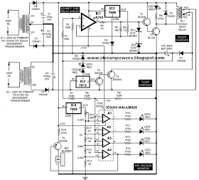 Automatic Battery Charger | Electronic Circuits Diagram