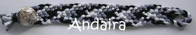 Andairadas: Pulseras Kumihimo