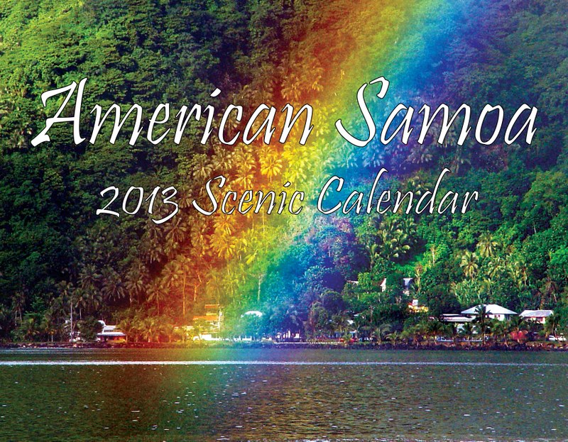 Latitude Options: 2013 American Samoa Scenic Calendar