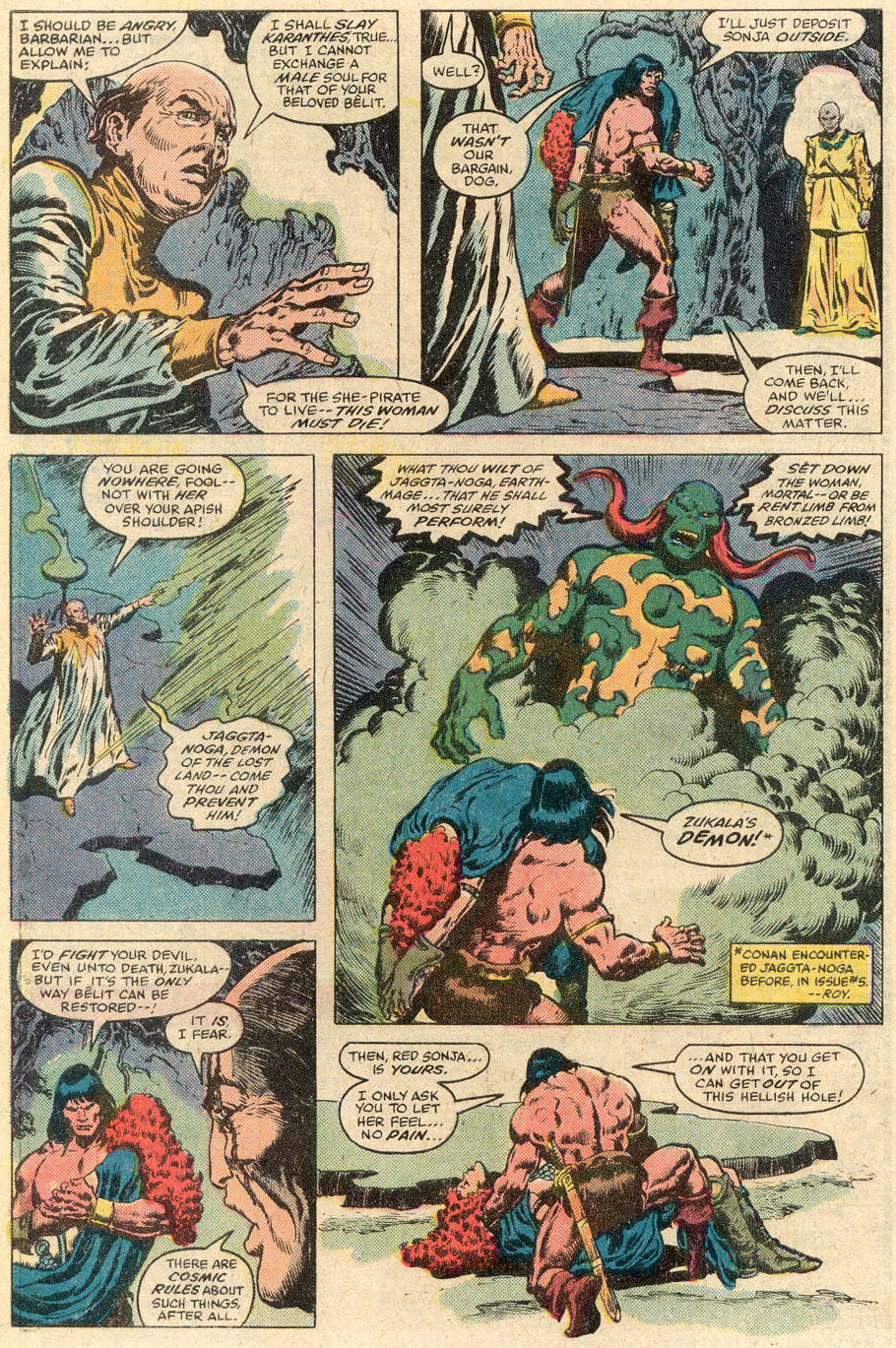 Read online Conan the Barbarian (1970) comic -  Issue #115 - 23