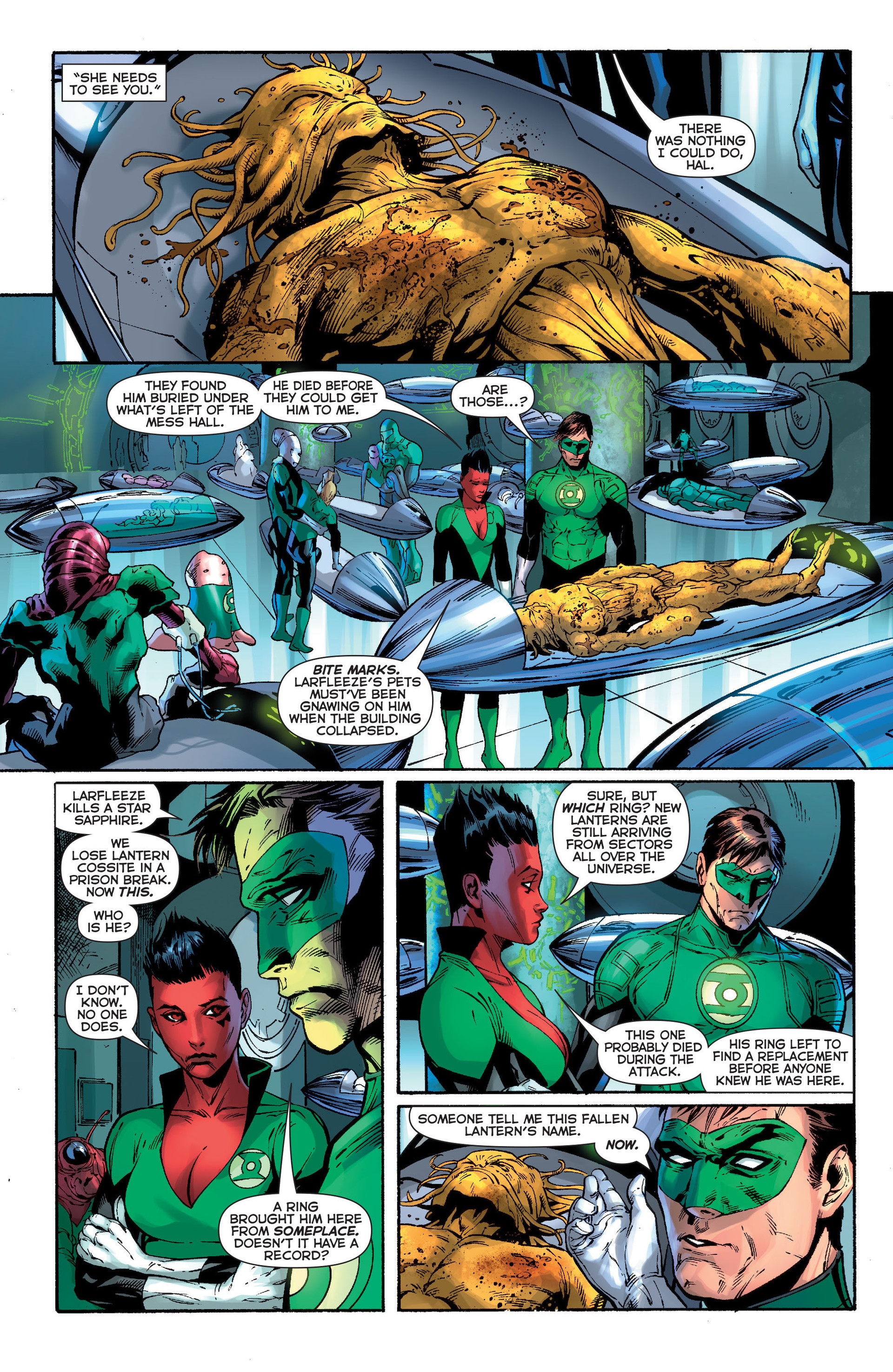Read online Green Lantern (2011) comic -  Issue #23 - 4