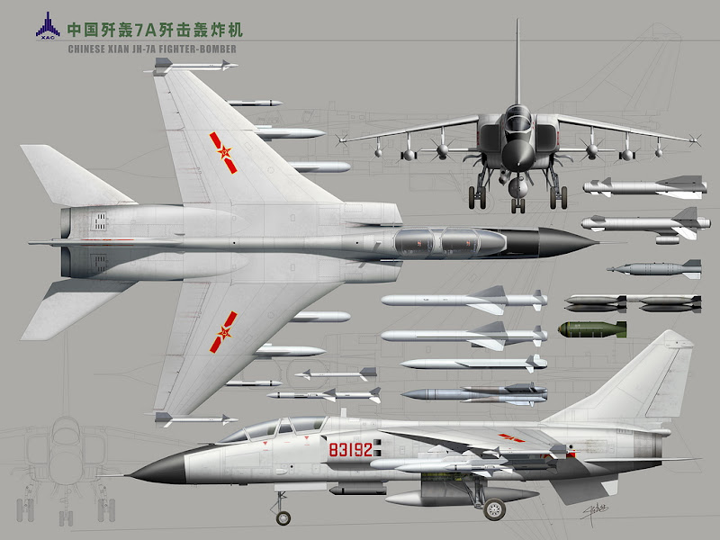 JH-7 Chinese Fighter-Bomber