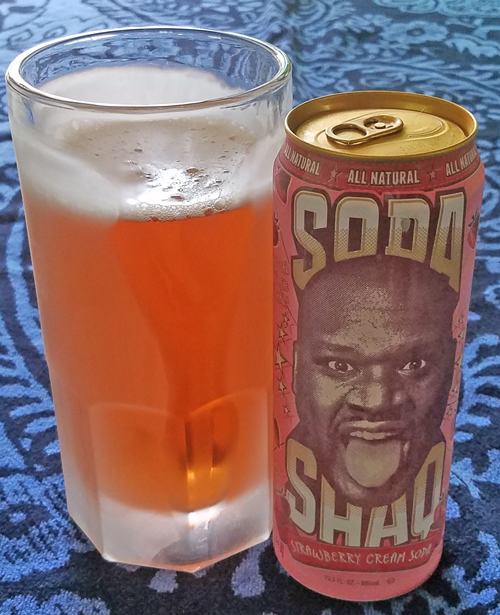 Richard Reviews Everything Arizona Soda Shaq Strawberry Cream Soda