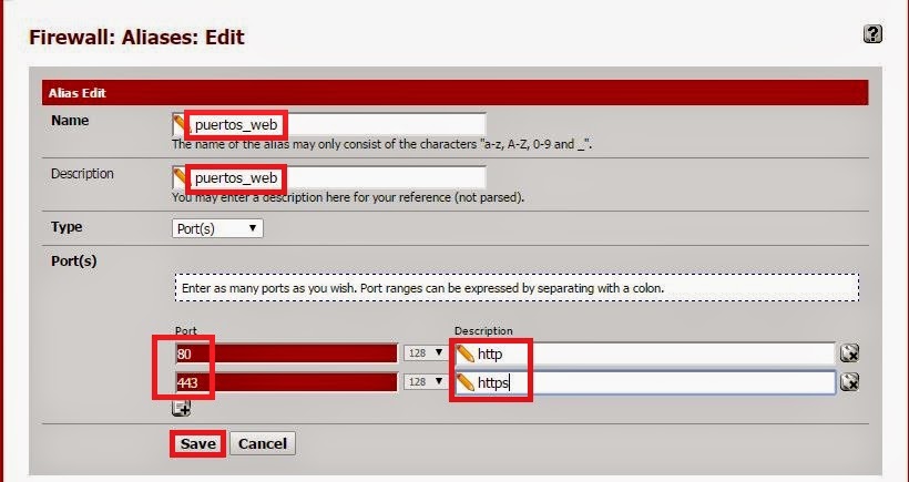 Informática fácil Configuración de cortafuegos con