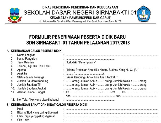 Baru Contoh Pertanyaan Wawancara Penerimaan Siswa Baru Sd