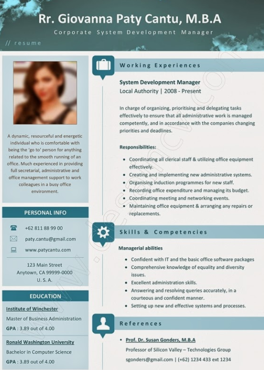 Contoh Resume Fresh Graduate / Contoh Cv Fresh Graduate