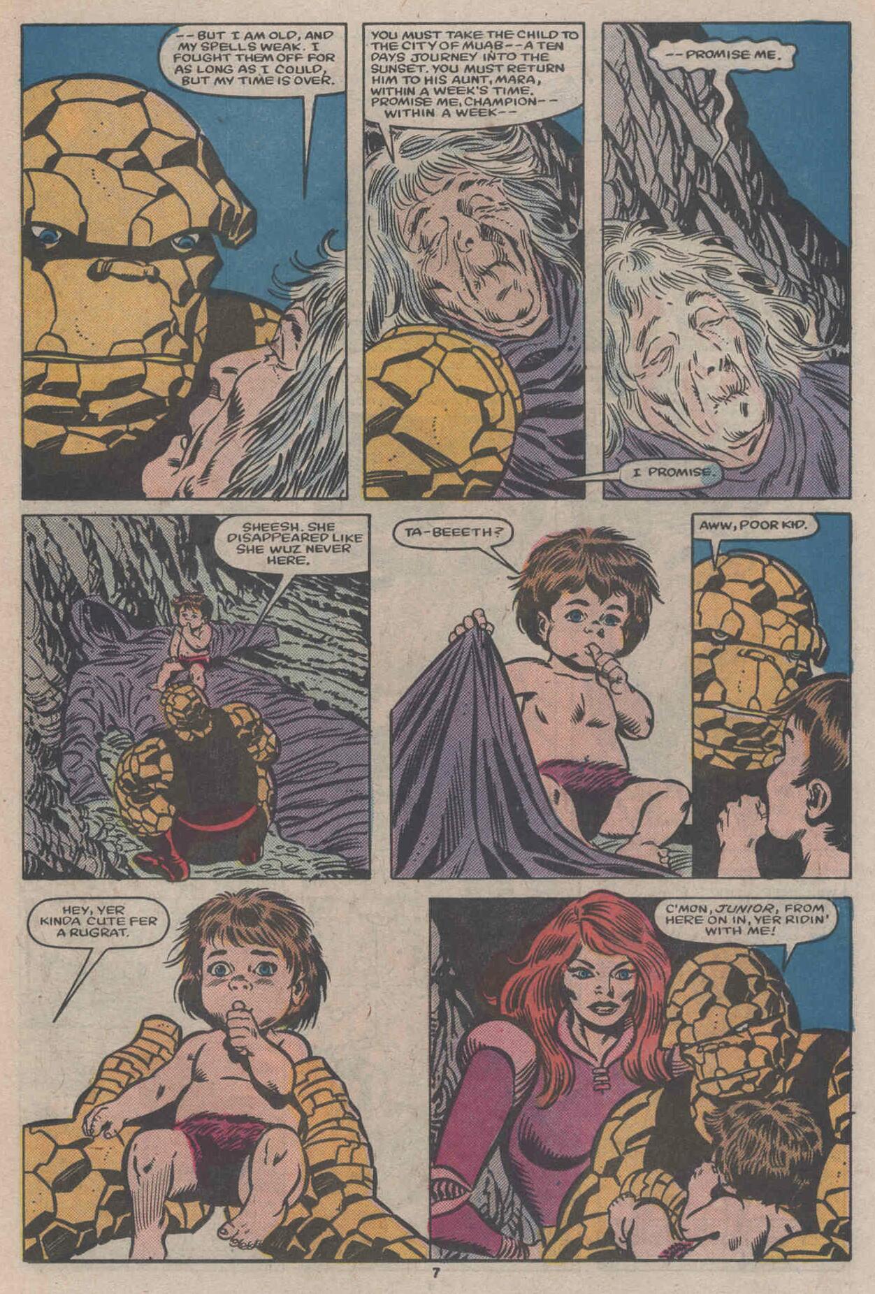 Read online The Thing comic -  Issue #18 - 11