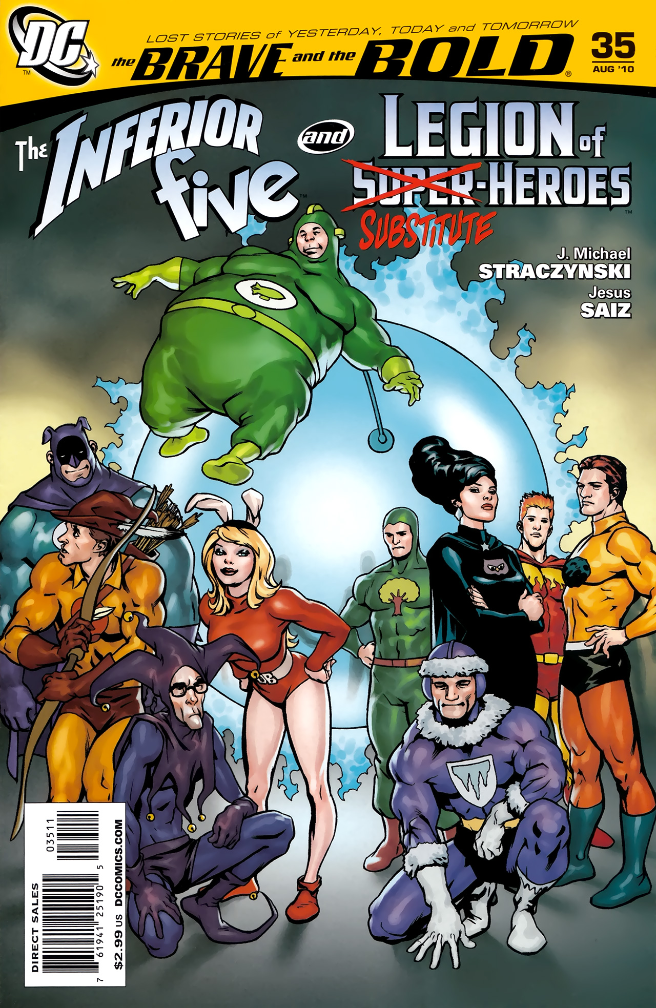 Read online The Brave and the Bold (2007) comic -  Issue #35 - 1