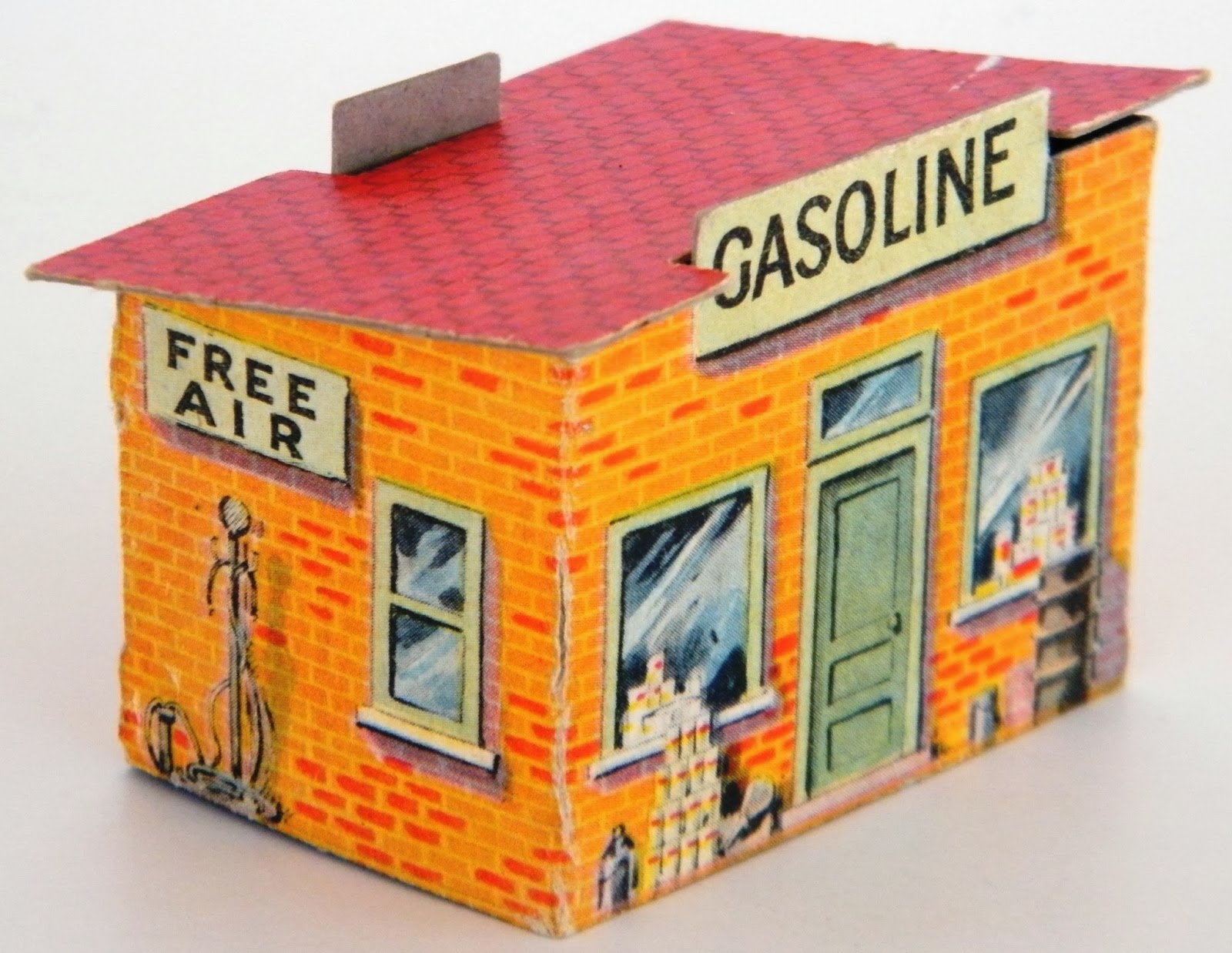 Vintage Toy Gas Station 61