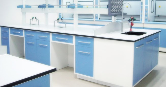Cabinet Space: Wood v. Chemical Resistant Plastic Laminates