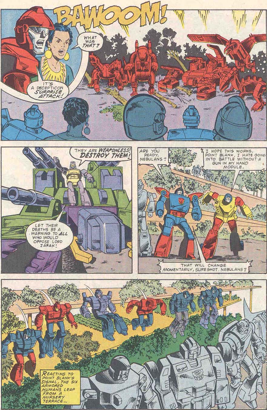 Read online The Transformers: Headmasters comic -  Issue #4 - 12