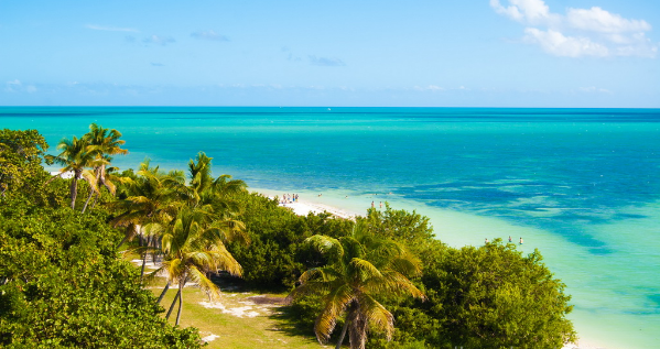 Beautiful natural landscape in the State of Bahia Honda, Florida Beautiful natural landscape in the State of Bahia Honda, Florida