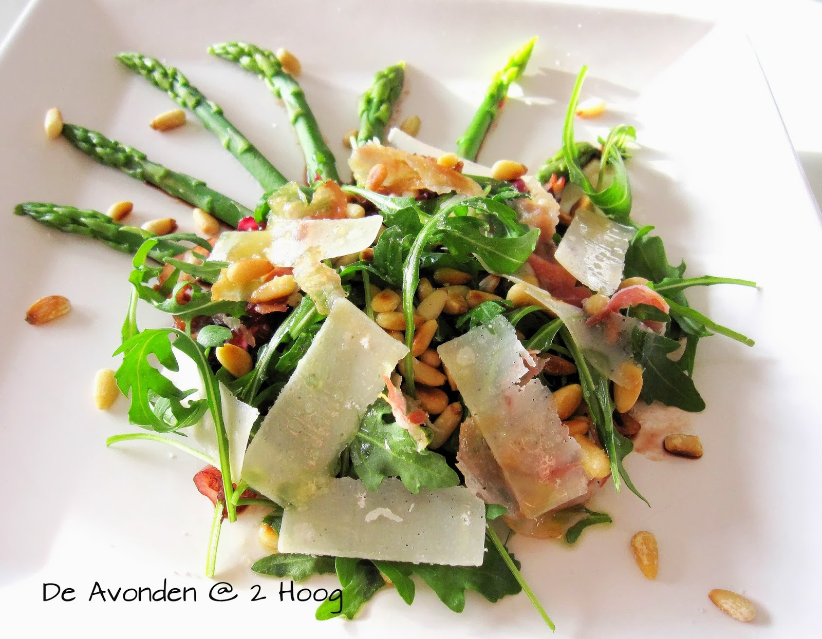 De Avonden @ 2 Hoog: Rucola en radicchio salade