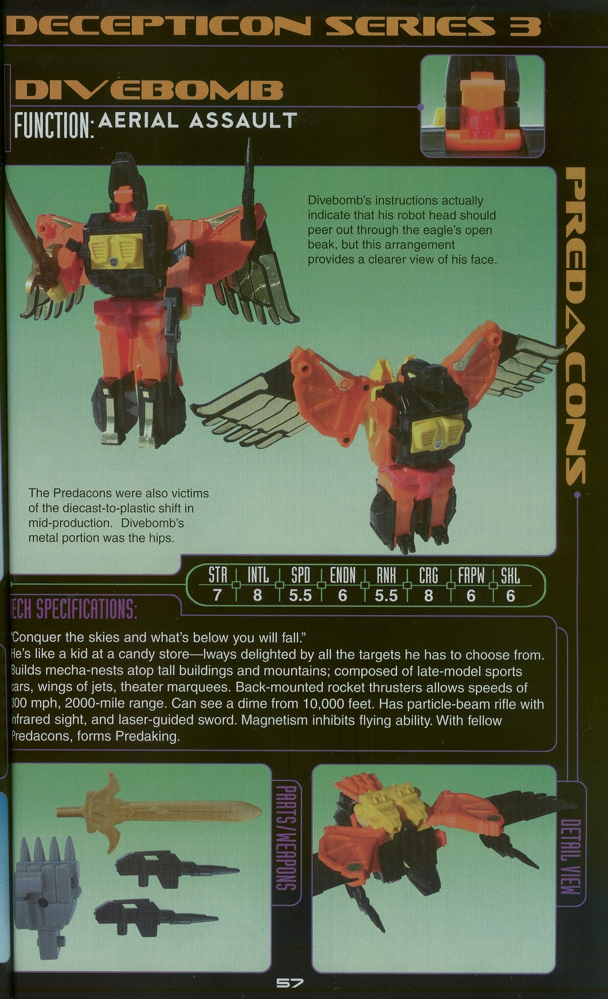 Read online Cybertronian: An Unofficial Transformers Recognition Guide comic -  Issue #2 - 57