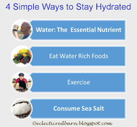 Eclectic Red Barn: 4 Ways to Stay Hydrated