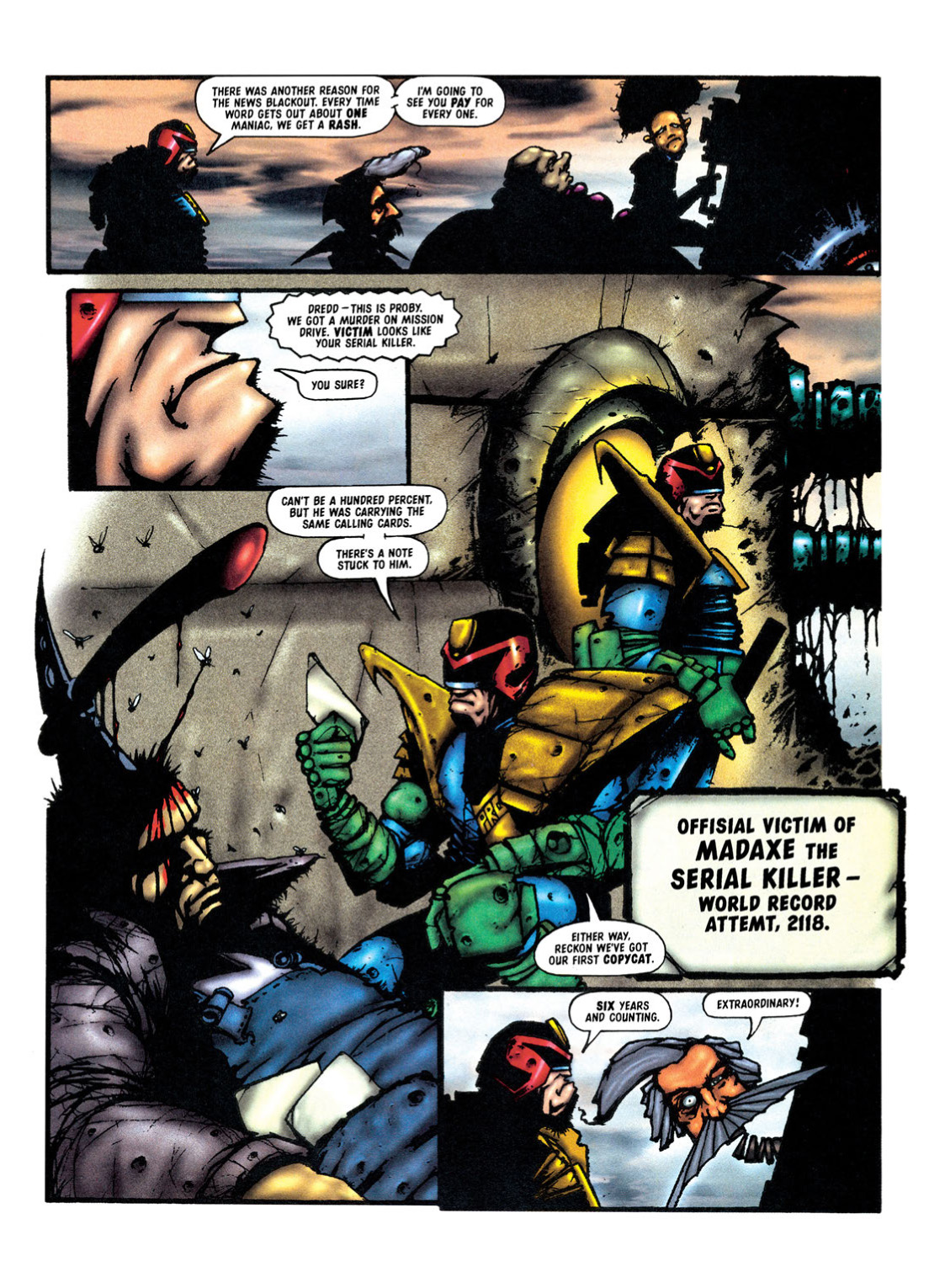 Read online Judge Dredd: The Complete Case Files comic -  Issue # TPB 25 - 182