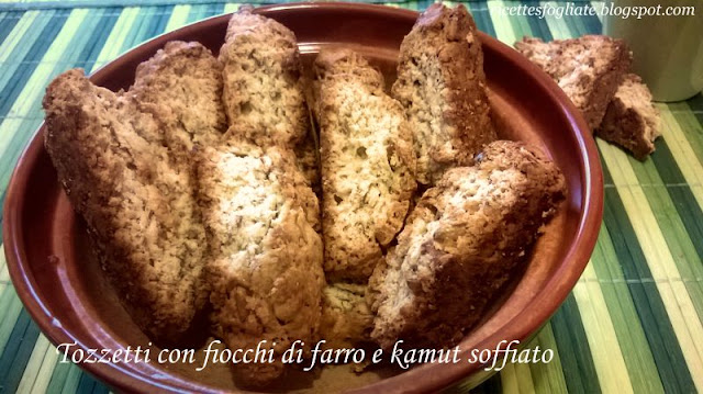 tozzetti con fiocchi di farro e kamut soffiato