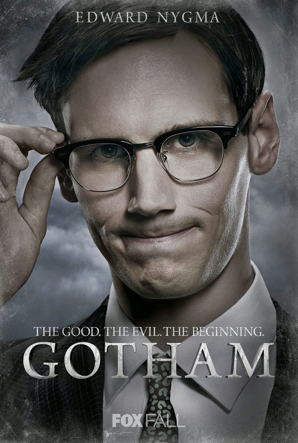 Gotham “The Good. The Evil. The Beginning.” Character TV Poster Set - Cory Michael Smith as Edward Nygma-The Riddler