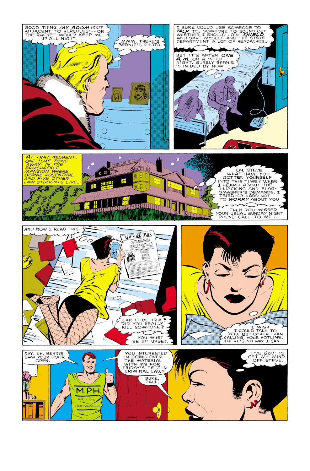 Read online Captain America (1968) comic -  Issue #323 - 11