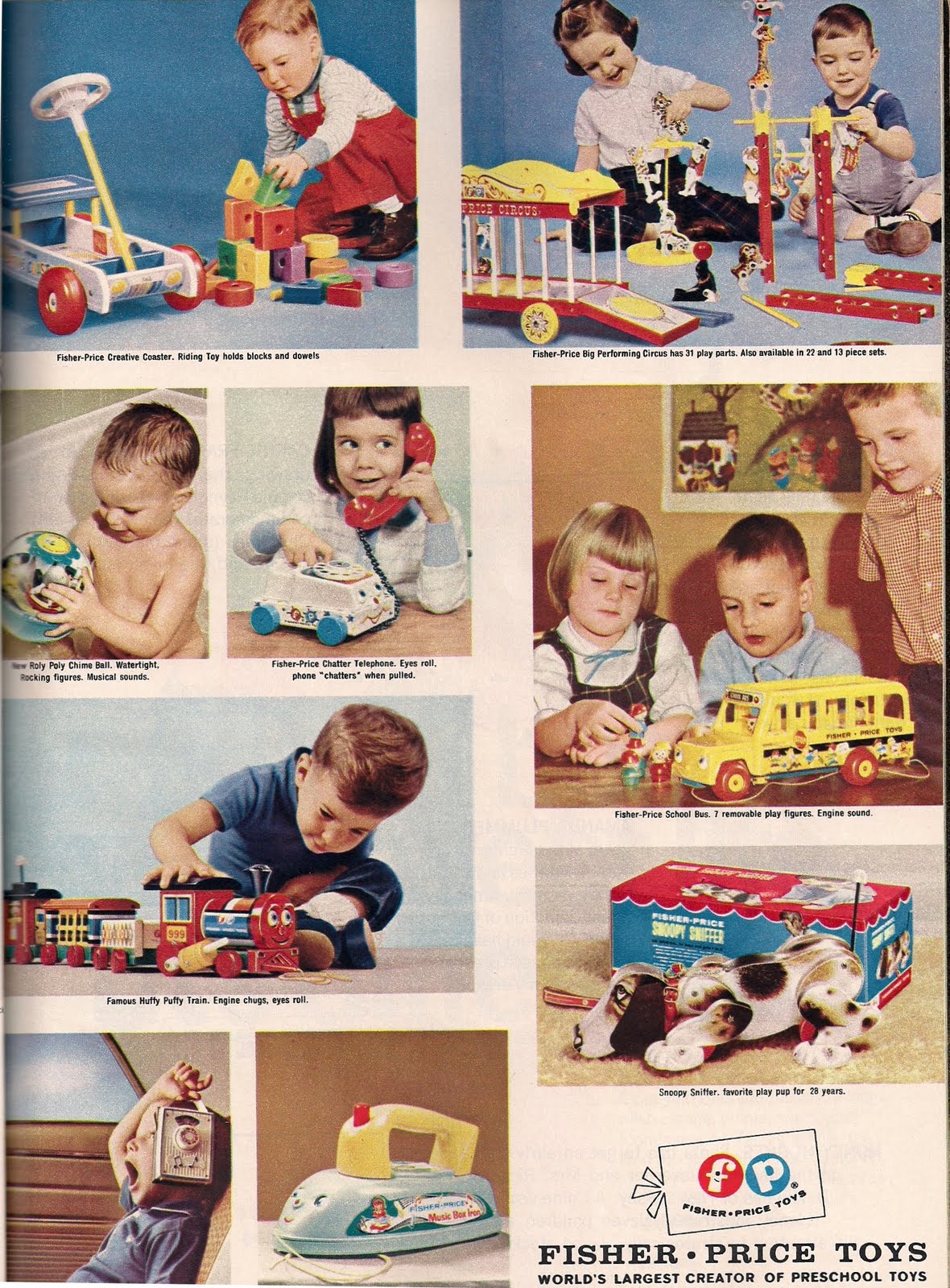 LITTLE VINTAGE: Fisher-Price, les jouets ind?�modables