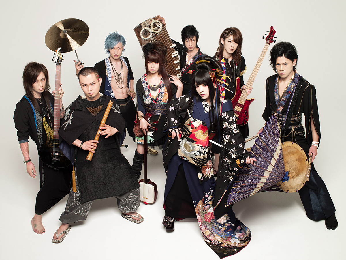 Sushi POP Wagakki Band O encontro do rock com as tradições musicais