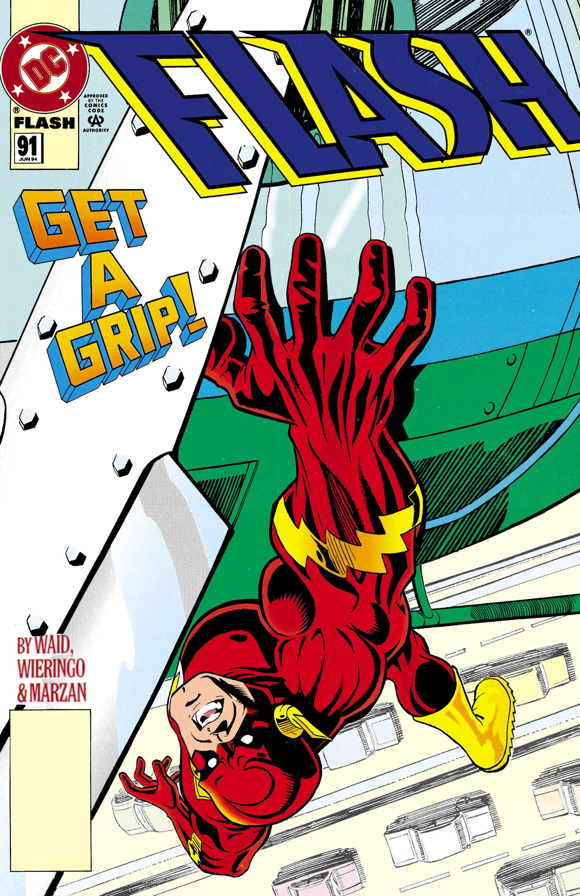Read online The Flash (1987) comic -  Issue #91 - 1