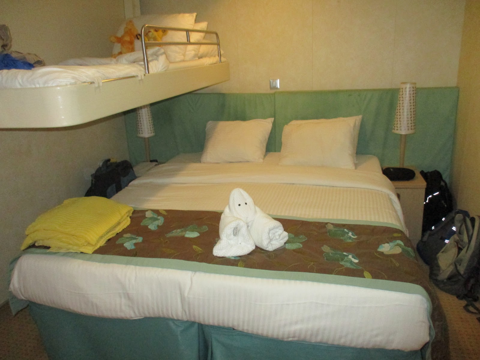 Family Of Three Adventures Carnival Sunshine Cloud 9 Spa