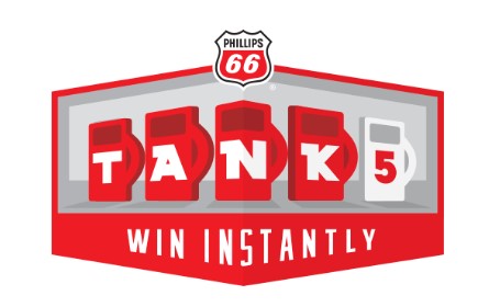 Phillips 66 Conoco 76 Gasoline TANK5 2016 Instant Win Game Simply fill up at your local Phillips 66, Conoco or 76 Gas Station for a chance to instantly win $5, $10 or $20 in FREE GASOLINE on a gift card!