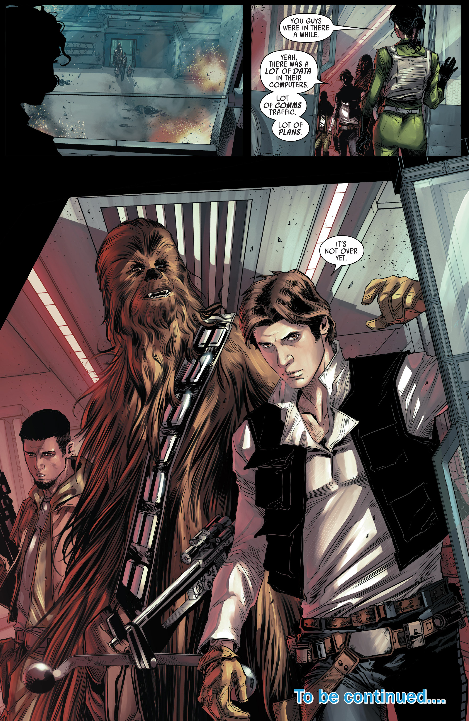 Read online Journey to Star Wars: The Force Awakens - Shattered Empire comic -  Issue # _TPB 1 - 22